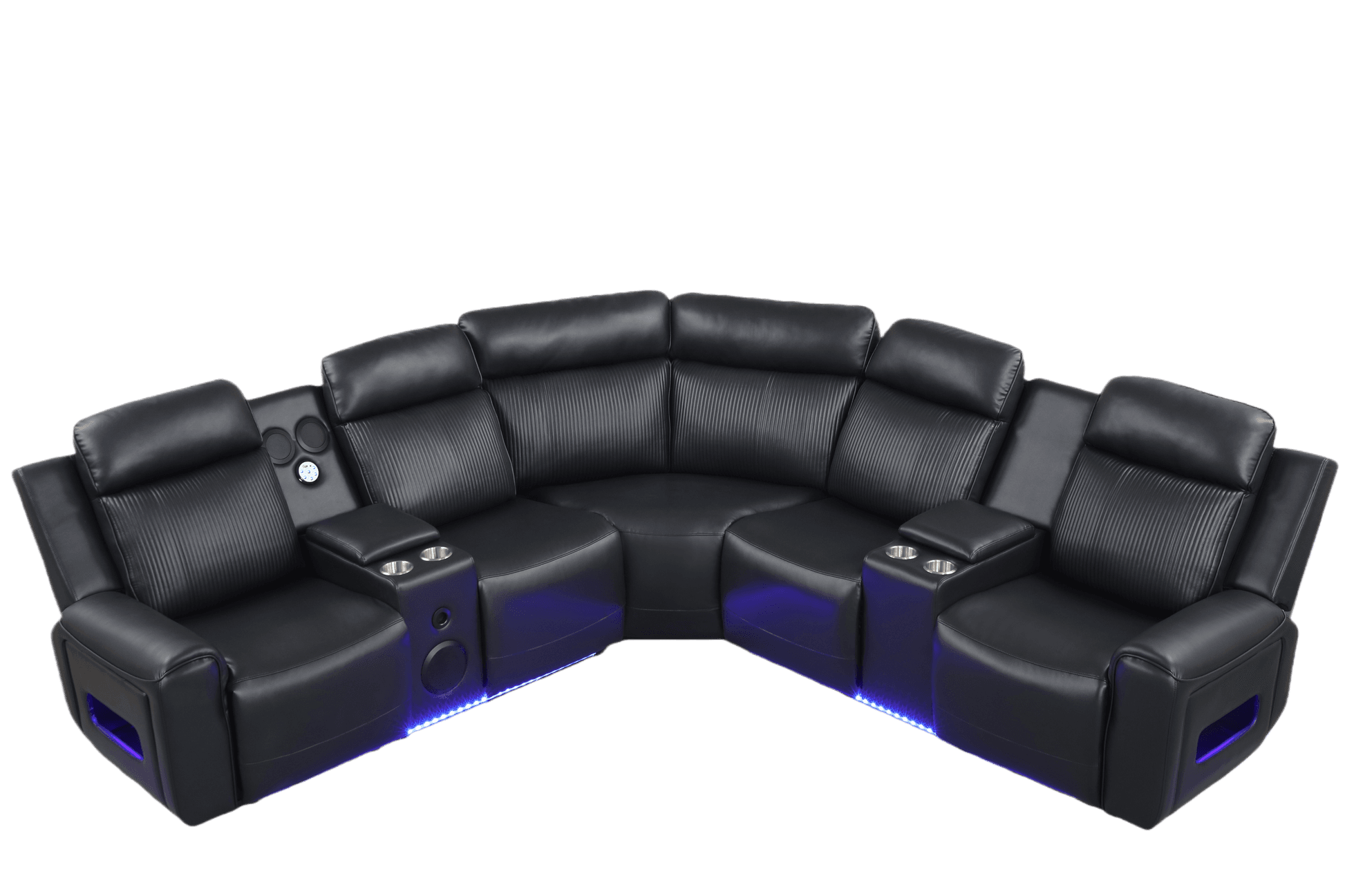 Galaxy Power Sectional (Black) thumbnail 2